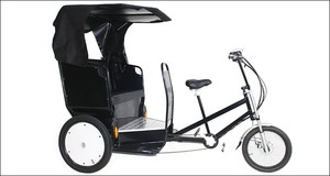 Tourisme cyclo pousse-pousse 3 roues vélo électrique taxi à vendre - Product Image 3