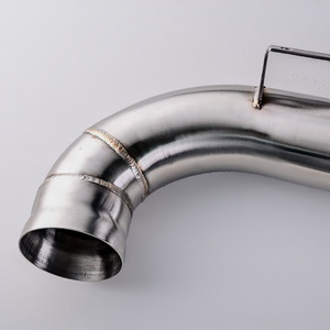 For Benz AMG GT GTS GTC GTR Exhaust Straight Header Downpipe 2015-2017 M178 C190 Heat Shield Exhaust Downpipe - Product Image 5