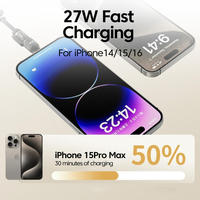 Kabel Data Ponsel Teleskopik 4-in-1 USB-C/Spring TPE Pengisian Cepat 65W 5A untuk iPhone dan Android