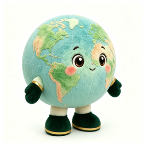 Customized Earth plush <b>toy</b>, Globe plush, <b>Planet</b> Earth stuffed animal, Earth plushie - Product Image 4