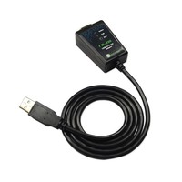 Cable Convertidor USB a Serial con LED, Chipset FTDI USB a RS232, en Stock
