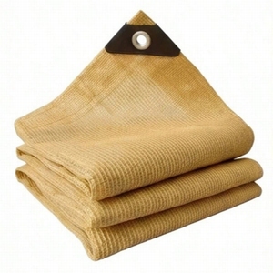 Malla de Sombra y Vela de Protección Solar Personalizable de HDPE Beige Sin Recubrimiento <span class=keywords><strong>para</strong></span> Patio, Jardín, Piscina, Privacidad y Protección Solar - Product Image 3