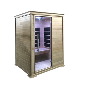 Sistema de música equipado clásico tradicional Hemlock doble hogar interior infrarrojo lejano Sauna Panel de Control de computadora garantía de 2 años - Product Image 2