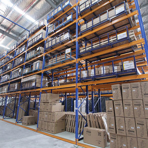 Prima Save Cost <span class=keywords><strong>Crossbeam</strong></span> <span class=keywords><strong>Rack</strong></span> para estante reticulado de servicio pesado Fabricante Heavy Duty Trolley 4 estantes Venta caliente Plástico - Product Image 6