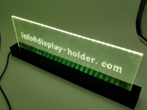 Tùy chỉnh sạc LED <span class=keywords><strong>Acrylic</strong></span> giữ đèn hiện đại cạnh sáng dấu hiệu cho hiển thị và quảng cáo thân thiện với môi - Product Image 6