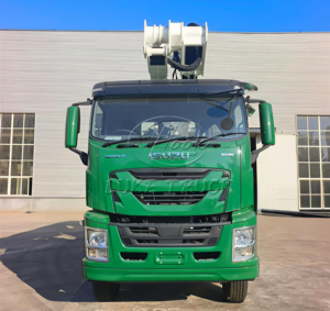 Vehículo de Trabajo Aéreo Aislado ISUZU de 18m, Camión con Plataforma Elevadora Aislada sobre Chasis Isuzu para Operaciones en Líneas Eléctricas - Product Image 2