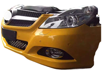 Gebrauchtes Mercedes SL R230 Sport Edition Frontstoßstangen-Kit 2001-2011 ABS Material Schwarz