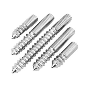 <span class=keywords><strong>Perno</strong></span> de suspensión de madera de máquina doble de acero inoxidable 304, perforador de floración de Metal, tornillo <span class=keywords><strong>sin</strong></span> <span class=keywords><strong>fin</strong></span> de interferencia para ojales - Product Image 3