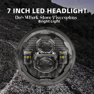 Conjunto de Faros LED de 7.5 Pulgadas para Land Rover Defender 90, Izquierdo y Derecho, Actualización Retrofit, 12V 6500K - Product Image 2