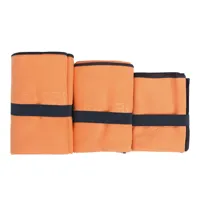 Handuk Gym Mikrofiber Tenun Berkualitas Lembut Set Cepat Kering Waffle Kompres Olahraga Warna Solid Persegi Grosir Daur Ulang