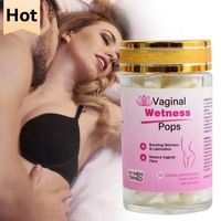 Probiotiques féminins biologiques pour adultes en poudre, capsules Yoni Pops, soins intimes, équilibre du pH, restauration de la flore vaginale, antioxydant