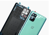 Boîtier de couverture arrière de batterie pour OnePlus 8T pour Oneplus 8T boîtier arrière de couverture de batterie avec objectif de caméra et autocollant