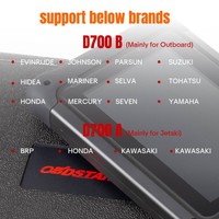 OBDSTAR D700 B (Principalement pour moteurs hors-bord) Systèmes de diagnostic marins intelligents pour bateaux Mercury Parsun Envinrude