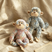 Peluches singes kawaii, animaux en peluche pour la vente en gros aux supermarchés et épiceries