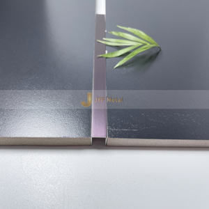 U Shape Metal Stainless Steel Decorative <b>Corner</b> Strips Tile Trim for Apartment Counters Edge-Durable & Waterproof - Product Image 2