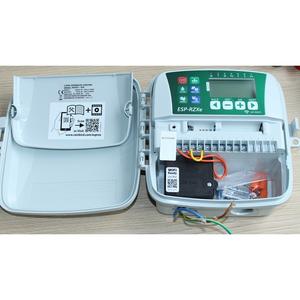 Válvula solenoide para riego agrícola, conector roscado de plástico de 1/2 pulgada con mango azul - Product Image 5