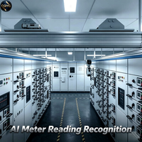 Robot d'inspection autonome monté sur rail de haute précision FORBEST FB920a avec reconnaissance visuelle IA pour salle de distribution intérieure