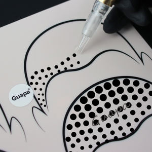 Agujas de maquillaje permanente para tatuaje con punta estabilizadora para cuero cabelludo, micropigmentación, sombreado de puntos, Cartucho de tatuaje para cejas - Product Image 6