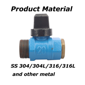 Válvula de bola de latón YOD con brida personalizada, de alta presión, rosca macho, para corte de agua, accesorios de tubería, BSP 1/<span class=keywords><strong>2</strong></span>" 3/4" pulgadas DN20 - Product Image 4