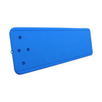 Bateau à fond plat en plastique PE rotomoulé, sur mesure en usine, 4m, anti-âge, épaissi, résistant à haute pression et durable