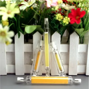 <span class=keywords><strong>R7s</strong></span> <span class=keywords><strong>LED</strong></span> 78mm 118mm COB bóng Đèn <span class=keywords><strong>Dimmable</strong></span> 7W <span class=keywords><strong>12W</strong></span> 15W 25W gốm thủy tinh ống ánh sáng Ampoule khu dân cư Spotlight thay thế Halogen - Product Image 6