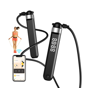 <span class=keywords><strong>Cuerda</strong></span> <span class=keywords><strong>de</strong></span> saltar digital inteligente para gimnasio Fitness inalámbrico PVC velocidad conteo <span class=keywords><strong>de</strong></span> calorías con aplicación electrónica <span class=keywords><strong>cuerda</strong></span> <span class=keywords><strong>de</strong></span> saltar inteligente - Product Image 3
