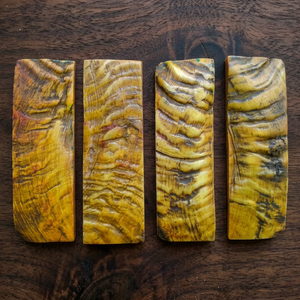 Venta al por mayor de escamas de cuerno de oveja natural, empuñaduras rectangulares de cuerno de carnero para cuchillos, para distribuidores, minoristas y fabricantes de cuchillos. - Product Image 3