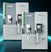 Tour vertical haute vitesse Fanuc CNC à broche unique 3 axes haute précision VT600M avec porte-outils 12 postes 500 kg