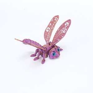 Libélula de Plástico Impresa en 3D, Modelo Animal Articulado Multiarticulado, Juguete Antiestrés para Decoración de Escritorio y Regalo - Product Image 5
