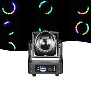 ไฟ LED 150W Kaleidoscope <span class=keywords><strong>Tornado</strong></span> Moving <span class=keywords><strong>Head</strong></span> Beam Wash Stain Light DMX RDM ควบคุมด้วยเสียง สำหรับงานแต่งงาน บาร์ งานแสดงสดในร่ม - Product Image 5