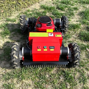 Advanced 4-Stroke <b>Petrol</b> Remote Control Lawn Mower Robot Heavy Duty Grass <b>Cutter</b> Steep Slope Mountain Farmland Weed Removal Lawn - Product Image 5