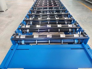 Hot bán kim loại hình thang mái ngói cuộn hình thành ibr sắt tấm lợp Máy làm - Product Image 6