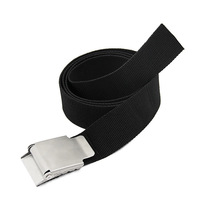 Ceinture de plongée en nylon avec boucle à dégagement rapide, blocs de plomb lestés en nylon, couleur noire, longueur étendue, lest de pêche et de plongée