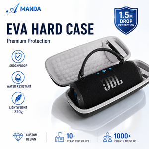 Estuche Protector Portátil de Espuma EVA Rígida para Altavoz, Estuche de Viaje y Almacenamiento de Espuma EVA para Altavoz Charge 4 5 <span class=keywords><strong>6</strong></span> - Product Image 2