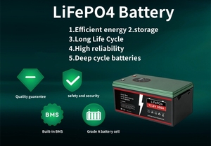 12v100ah Battery Customizable 1kw 2kw 3kw Lithium Ion for Golf Carts - Product Image 2