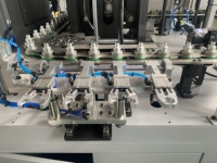 Machine de soufflage par injection automatique à 4 cavités SHUNGE Modèle A2 |   Roulement PLC haute productivité pour l'eau potable