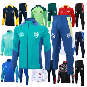 جودة عالية ألمانيا FC للرجال الشتاء قميص كرة القدم بسحاب متابعة في ملابس كرة القدم الحمراء الممتازة - Product Image 4