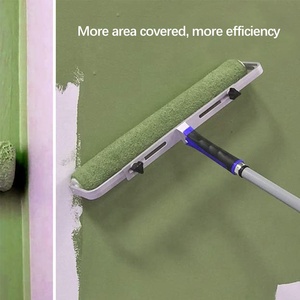 Rouleaux de <span class=keywords><strong>peinture</strong></span> en microfibre de 18 pouces sans peluches pour murs et sols, outils de <span class=keywords><strong>peinture</strong></span> de remplacement, prix d'usine - Product Image 3