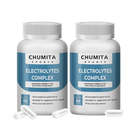 Chumita OEM Elektrolit Efervesan Tabletleri Vitamin D ile 60 Adet Hepsi Bir Arada Koşu ve Dayanıklılık Sporları Besin Takviyesi