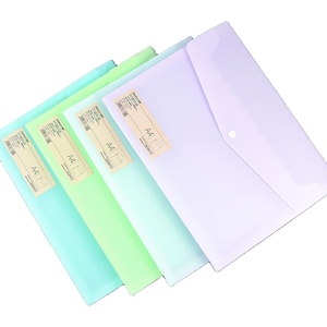 Habgp 9 pcs Manilla thư mục 8.5x11 inch, 1/3 cắt Tab màu thư mục thư mục thư kích thước, thư mục nhựa thẩm mỹ, trường học - Product Image 5