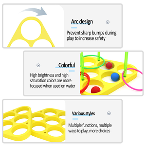 Ensemble de jouets aquatiques pour <span class=keywords><strong>piscine</strong></span> flottante Divertissement sportif pour adolescents Adultes Jeux de <span class=keywords><strong>piscine</strong></span> amusants en famille Balles flottantes Sports divertissants - Product Image 6