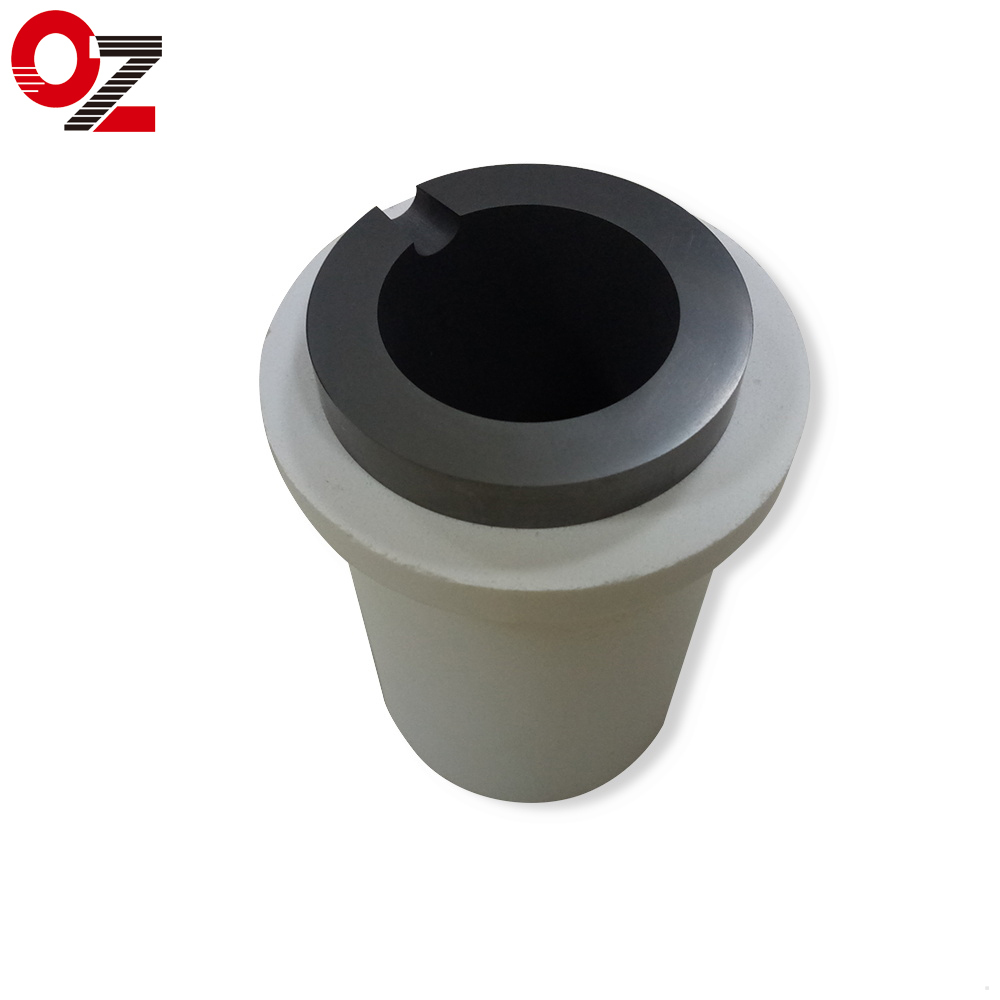 OUZHENG Aucune fissuration Four de Fusion En Céramique Creuset En Graphite pot 2kg 3kg 4kg 5kgs 6kg 8kg 12kg