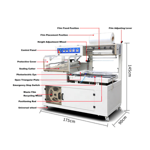 Bsn5030 + ly450 Trứng Tự Động Khay Hộp Mỹ Phẩm Niêm Phong Thu hẹp Máy L Thanh Niêm Phong Cho Thực Phẩm Đồ Uống Năng Suất Cao - Product Image 3