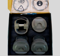 Kit Piston Tempa 4032 dengan Batang Tempa untuk Mesin GM Ecotec 2.0 Ltg 4 Silinder Turbocharged LTG Cadillac ATS Buick Regal