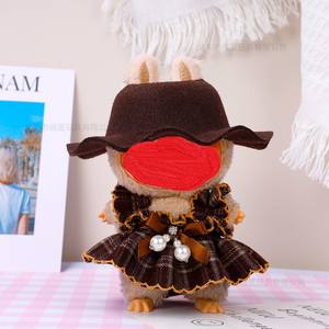 ملابس لا بو وا الفاخرة ذات الطراز الرجعي، طقم ملابس لا بو مع إكسسوارات للارتداء الذاتي، ملابس للدمى - Product Image 5