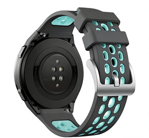 Correa de Silicona Deportiva para Reloj Huawei <span class=keywords><strong>Watch</strong></span> <span class=keywords><strong>GT</strong></span> <span class=keywords><strong>2E</strong></span>, Repuesto de Correa para Smartwatch con Correa de Goma de 22mm Tipo Charm para GT2E - Product Image 5
