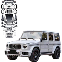 Kit carrosserie pour Mercedes-Benz W463, mise à niveau style W465, pare-chocs avant et arrière, capot, sourcils de roue, jupes latérales, calandre