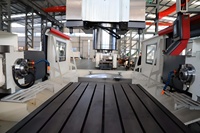 Machine de fraisage CNC à 5 axes de type portique, monophasée, en aluminium, haute précision, certifiée CE, pour travaux lourds