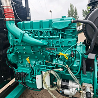 Genset Diesel 280kW 350kVA Tipe Terbuka, Didukung Mesin Cummins dengan AVR 3 Fasa untuk Pabrik dan Cold Storage