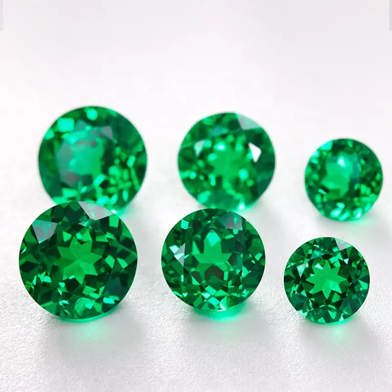 Round Tsavorite Green color Brilliant Cut 3mm -15mm Good Quality jewelry loose gemstone green garnet stone Natural Tsavorite